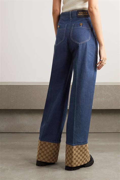 pantalone catene gucci|gucci jeans for women.